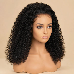 Close-up of NMAhair Deep Curly Glueless 4x4/5x5/6x6 HD Lace Human Hair Wig product