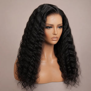 Close-up of NMAhair Pineapple Wave Glueless 13x4/13x6 HD Lace Human Hair Wig product
