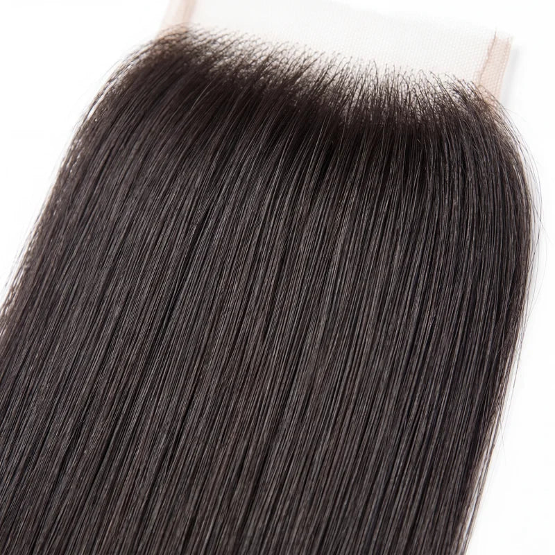 NMAhair Raw  4x4 HD Lace Cloure Straight Human Hair