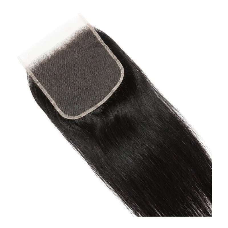 NMAhair 5x5 HD Lace Clôture Lisse Petits Nœuds 100% Cheveux Humains