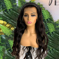 NMAhair 12 40 pulgadas 180 Densidad 13 4 Peluca Frontal de Encaje Transparente Onda Corporal
