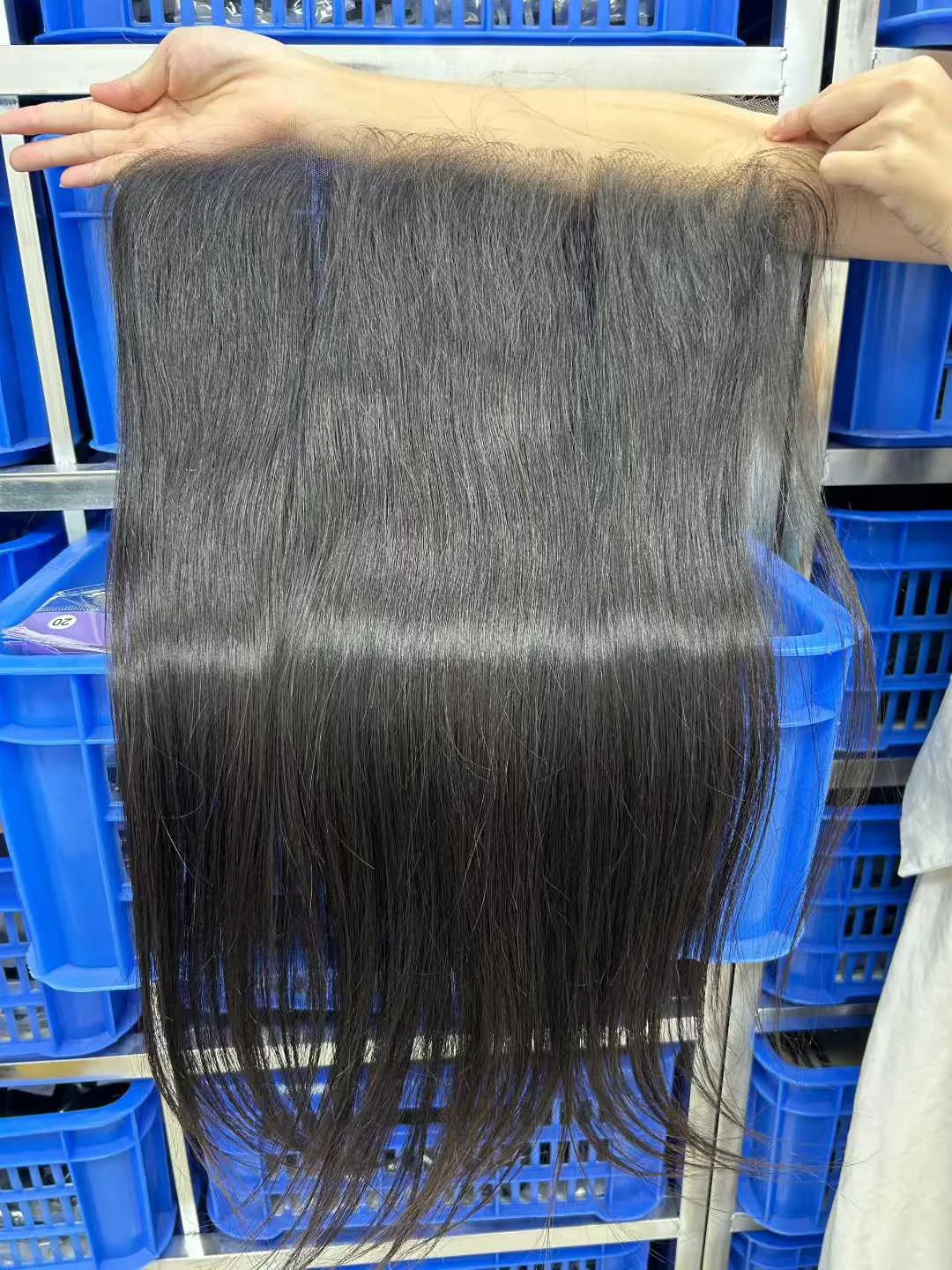 NMAhair Raw Lace Frontal HD 13x4 Cheveux Raides, Vrais Cheveux Naturels