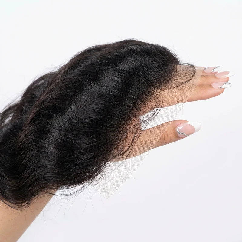 NMAhair Hair Business Inventory Top Grade  Raw 6x6 HD Lace Closure Body Wave