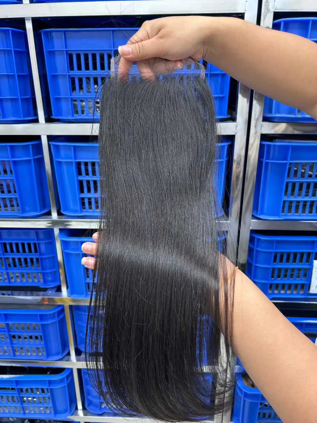 NMAhair Cheveux Naturels Lisses 4x4 HD Lace Clôture