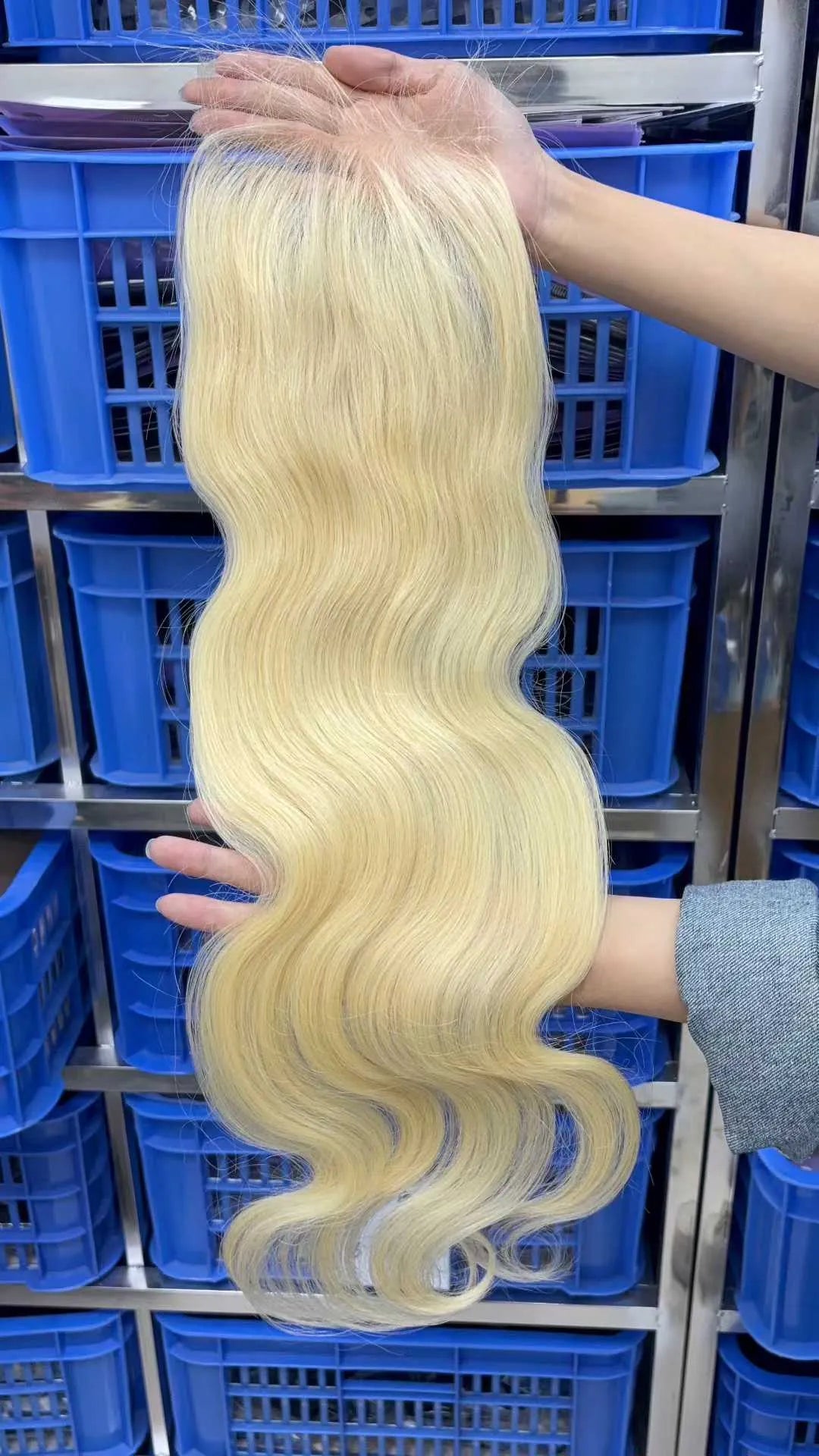 NMAhair Raw 613 Blonde 5x5 HD Lace Closure Body Wave