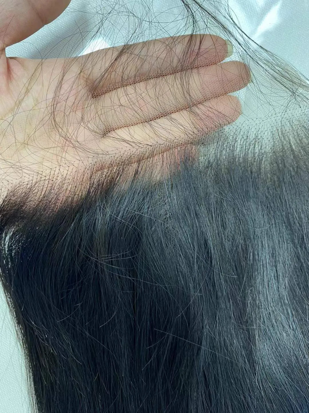 NMAhair Fermeture 6x6 HD Lace Lisse Petits Nœuds 100% Cheveux Humains