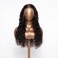 NMAhair Water Wave Wig 4x4/5x5/6x6/13x4/13x6 High Density Closure/Frontal Natural Black Hairpiece 100% Human Hair Pre Plucked Wig