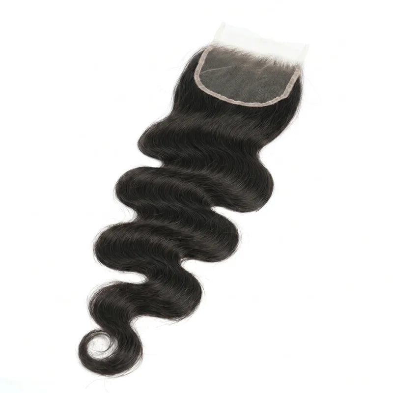 NMAhair Raw 4x4 HD Lace Cloure Body Wave Free Part 100% Human Hair