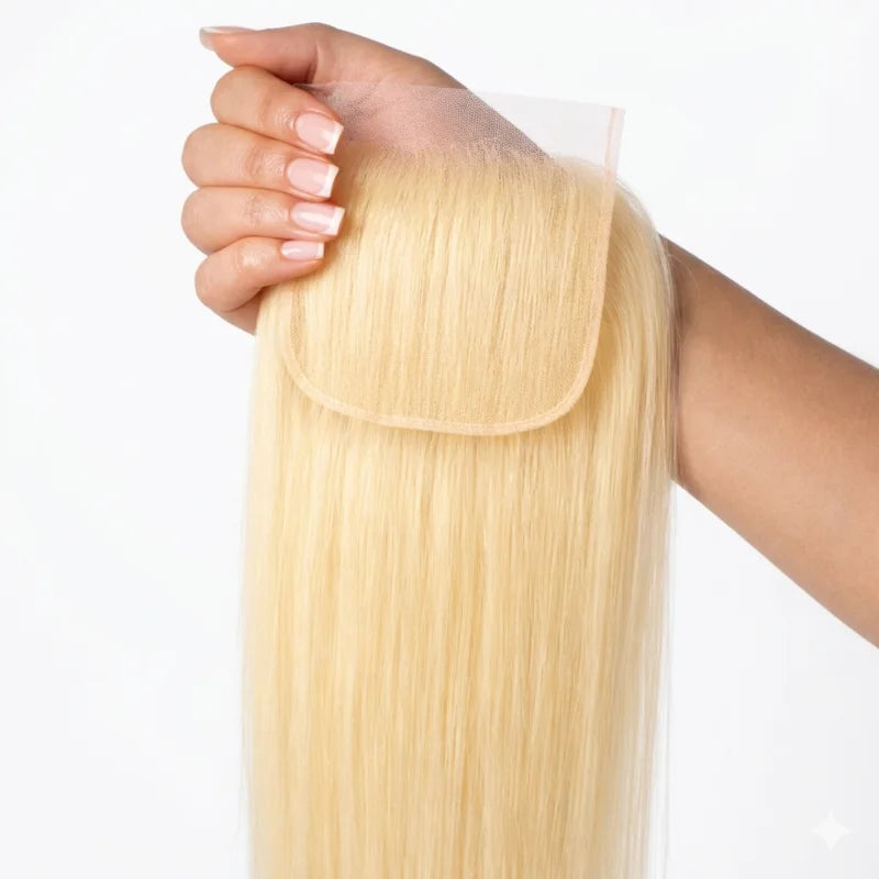 NMAhair 613 Blonde 5x5 HD Lace Cloure Straight