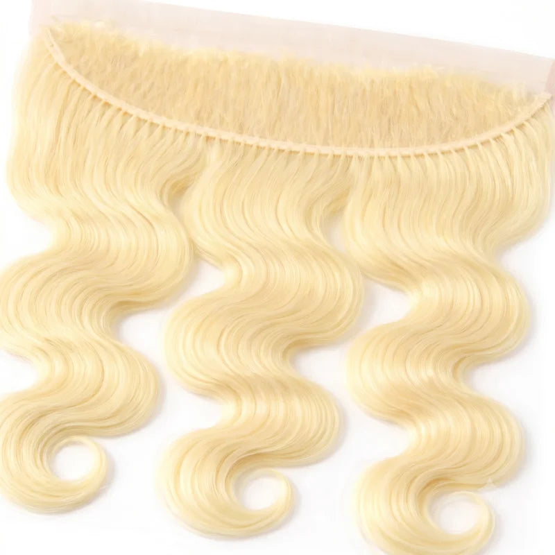 NMAhair 613 Blonde 13x4 HD Lace HD Frontal Body Wave Ear To Ear