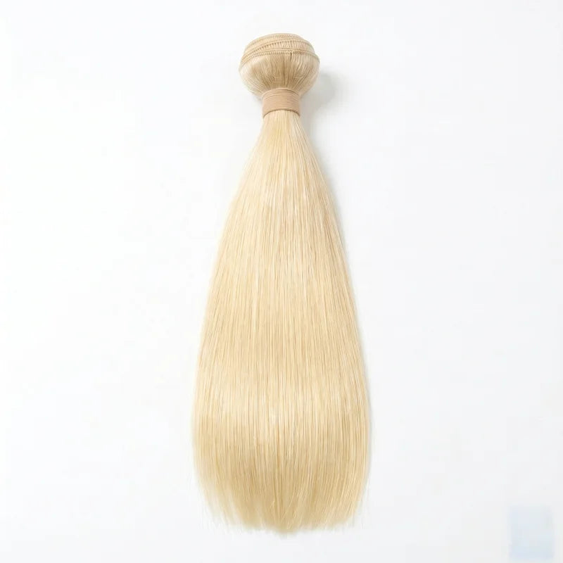 NMAhair 613 Blonde Straight Hair 3 Bundle Deals 100% Human Hair Weave