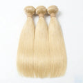 NMAhair 613 Blonde Straight Hair 3 Bundle Deals 100% Human Hair Weave