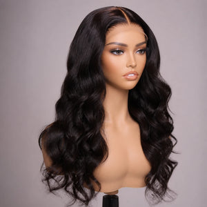 Close-up of NMAhair Loose Deep Wave Glueless 4x4/5x5/6x6 HD Lace Human Hair Wig product